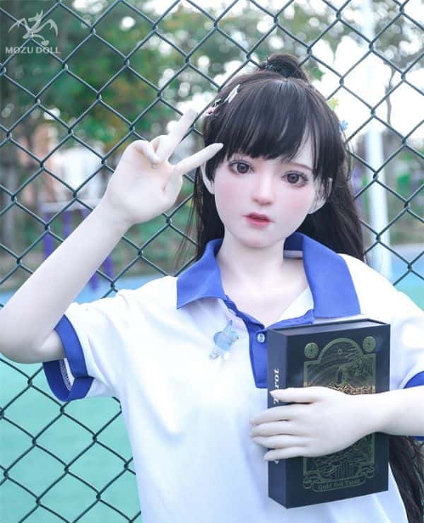 MOZUDOLL 145cm Xiaoyu TPE Anime Love Doll Sex Doll Skin color, eye color, makeup, wig and costume are as shown in the promotional photo Reasonable price