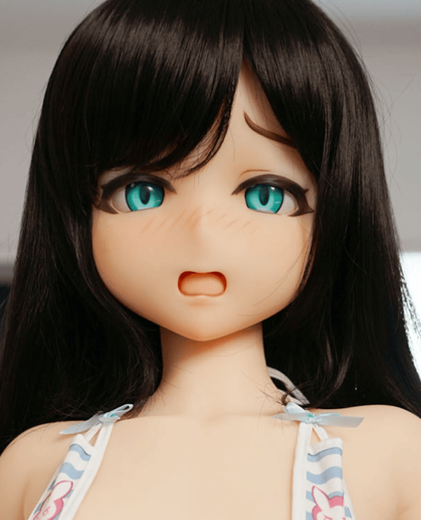 Sexy beauty, 130cm Yui-B head TPE love doll: AA cup slim body, customizable, affordable anime doll with oral function