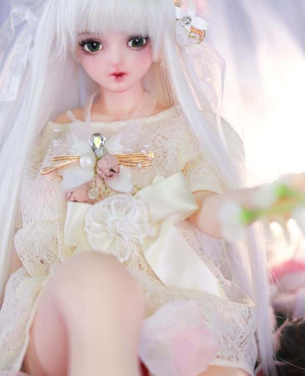 MOZUDOLL 63cm Xiaoyu Xiaoyu Full Silicone Anime Love Doll Sex Doll Amazing Low Price