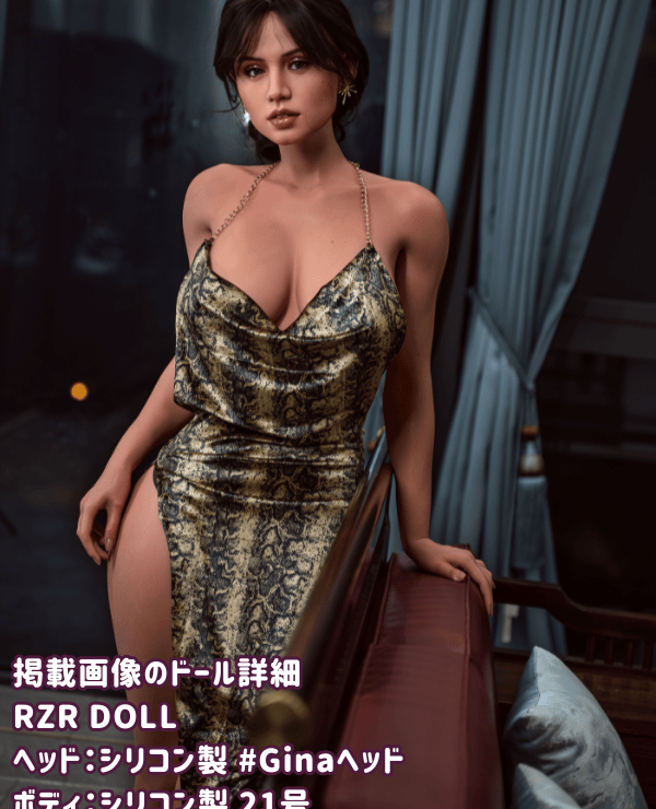 RZRDoll No. 21 164cm Gina Head Full Silicone Love Doll E Cup Western Style Delux-Ultimate Edition & Regular Edition Available Vaginal Vestibule Structure R Series Snake Pattern Chic Dress Sex Doll Real Doll Luxury Erotic Experience