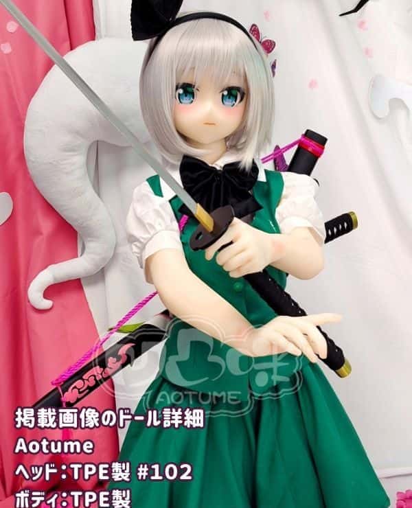 Aotume 145cm #102 Head Copress TPE Love Doll B Cup - A doll with selectable head and body materials. Anime doll. The image shown is made of TPE and is a great value for money product.