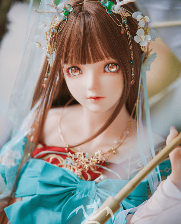 Detailed review of MOZUDOLL 145cm M1 head TPE anime love doll: Skin color, eye color, makeup, wig, and costume are exactly as shown in the promotional photos, and it is excellent value for money