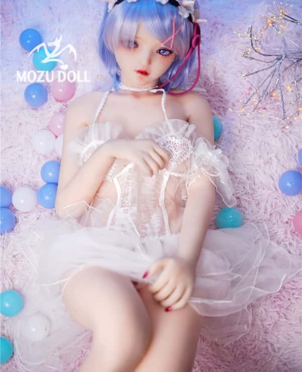 Detailed review of MOZUDOLL 145cm M2 head TPE anime love doll: Skin color, eye color, makeup, wig, and costume are exactly as shown in the promotional photos, and it is excellent value for money