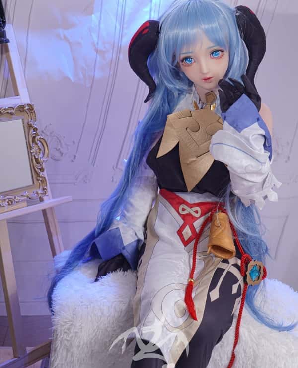 MOZUDOLL 145cm M4 Head TPE Anime Love Doll Sex Doll D Cup Skin Color & Eye Color & Makeup & Wig & Costume are the same as the promotional photo Available at an amazingly low price