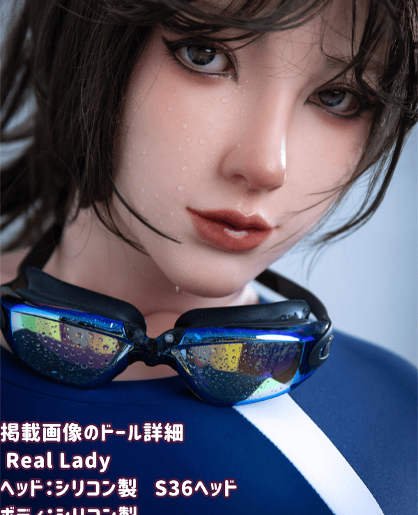 RealLady 170cm S36 Head Full Silicone Love Doll C Cup with Realistic Makeup Super Real Skin Sex Doll Real Doll High Quality - For those who want the ultimate realistic experience