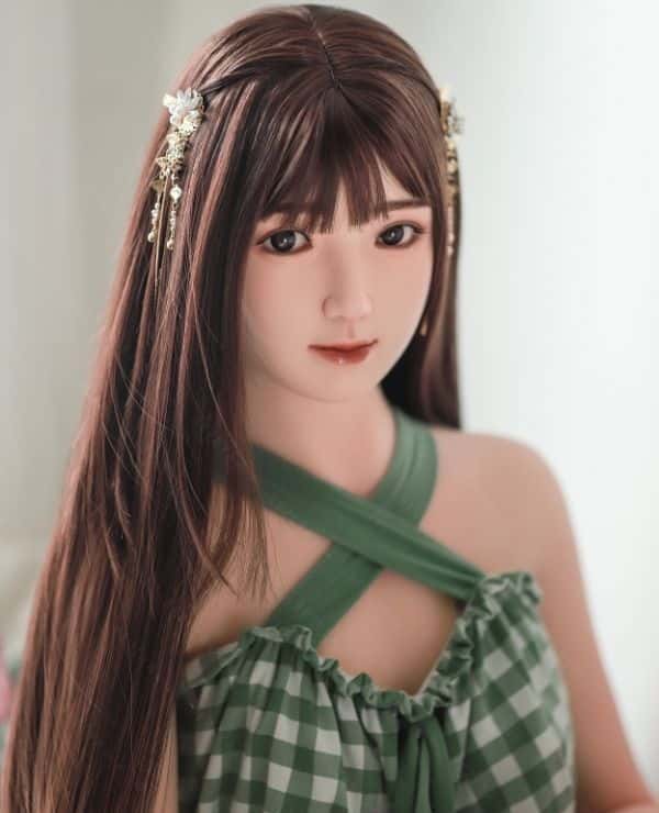 Bezlya 155cm Butterfly Pea Head Silicone Head + TPE Body Love Doll Sex Doll Real Doll Small Breasts A Cup M16 Bolt Customizable Low Price