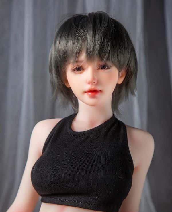 QitaDoll 60cm Xiaoqi Head Silicone Love Doll, Lightweight 2kg, Genitalia Included, Mini Doll, Cheap - The ultimate portable and compact love doll