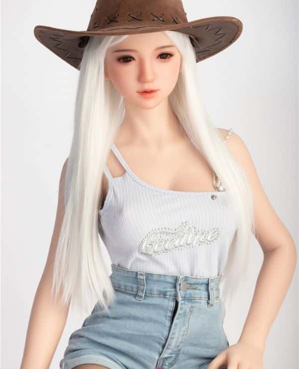 Detailed review of SanhuiDoll 145cm Mei Head D Cup Full Silicone Love Doll: Excellent cost performance with mouth opening and closing function