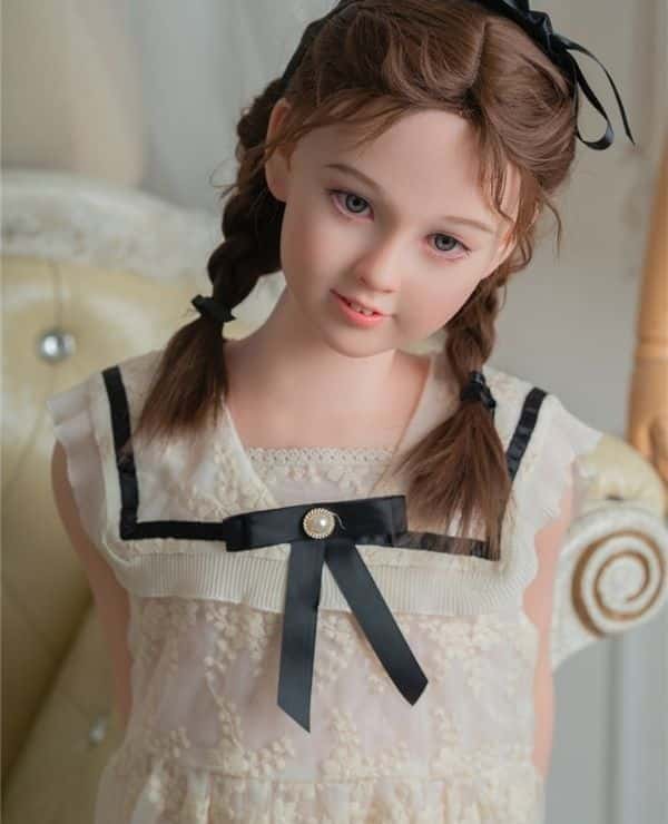 Detailed review of WAXDOLL 120cm #G34 head full silicone love doll: A new cost-effective sex doll with a flat bust and teeth