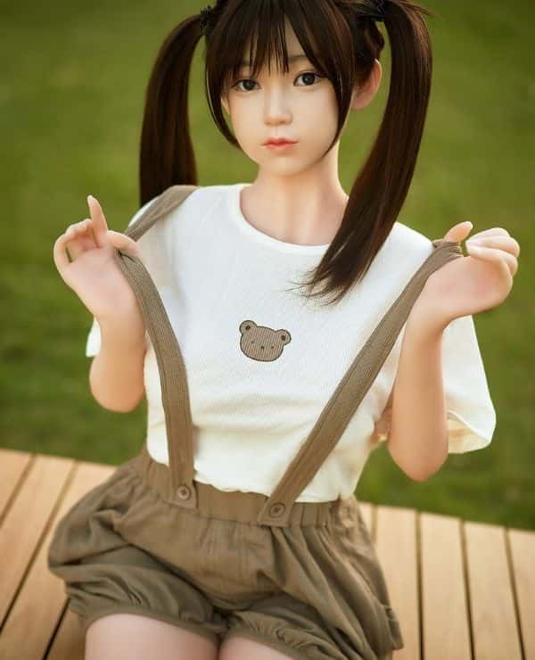 Sanmudoll 145cm #S37 Head Silicone Head + TPE Body B Cup Love Doll "Dutch Wife" has excellent cost performance