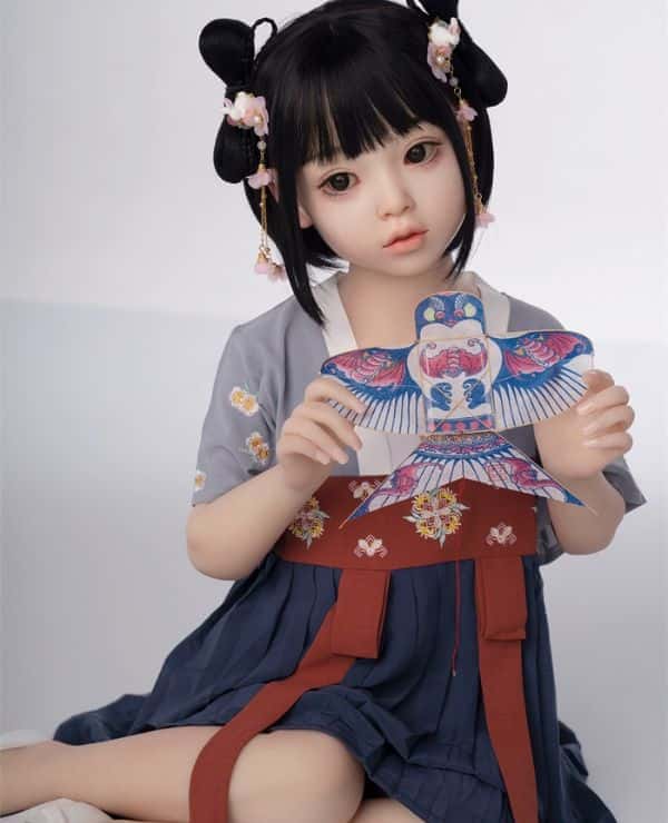 Detailed review of AXB Doll 110cm GB58 head silicone head + TPE body: Flat bust M16 bolt specification, high quality love doll with realistic makeup body