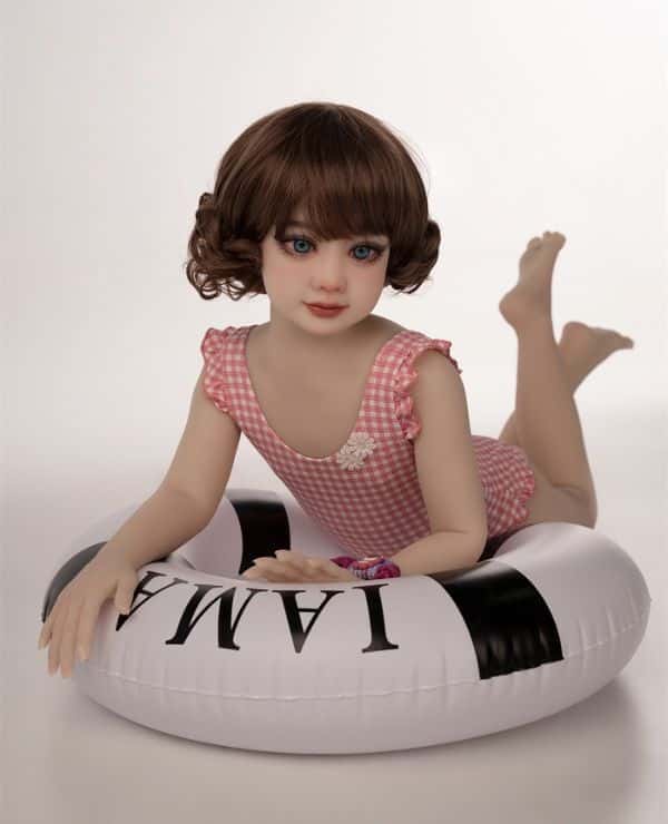 AXBDOLL 100cm TB07R Head TPE Love Doll, Sex Doll, Real Doll, Flat Bust, The body in the posted image comes with realistic makeup, super cheap