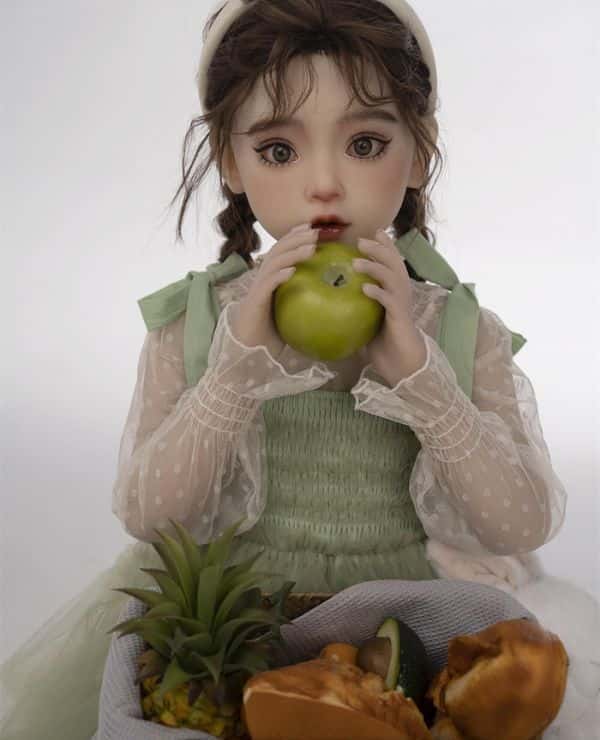 AXB Doll 110cm TB58 Head TPE Love Doll Sex Doll Real Doll Flat Bust The body in the posted image comes with realistic makeup. Super Cheap