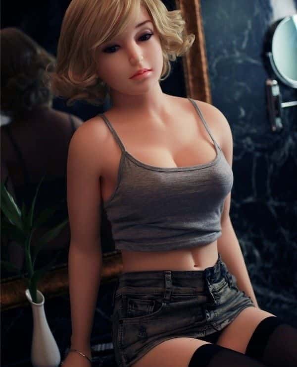 JYDOLL 160cm #9 Head TPE Love Doll: A small bust real doll, a cost-effective product that is also ideal as a sex doll
