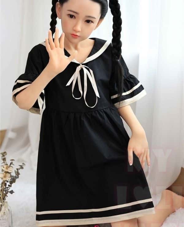 MyLoliWaifu 138cm Rio TPE Love Doll AA Cup Head Material Selection Makeup Selection Dutch Wife Real Doll Low Price Review