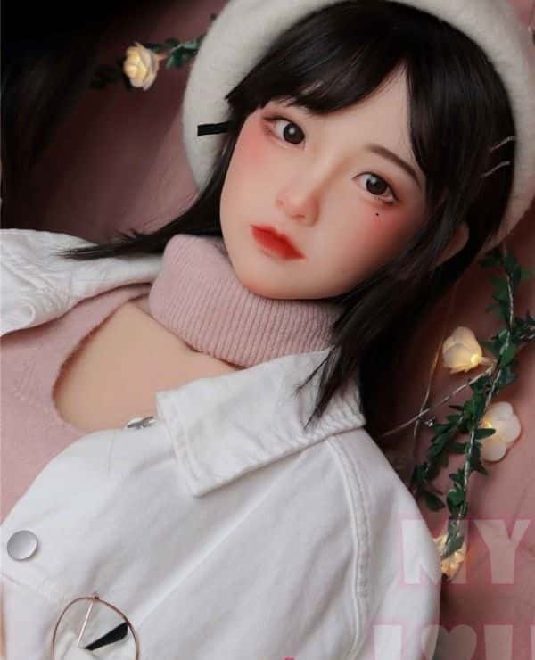 MyLoliWaifu 138cm Haruki TPE Love Doll AA Cup Head Material Selection Makeup Selection Real Doll Sex Doll Low Price
