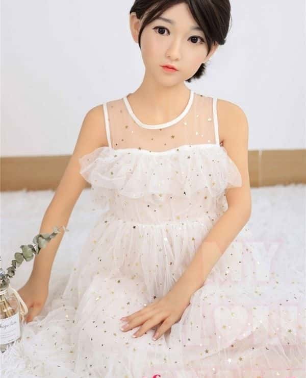 MyLoliWaifu 126cm Haruki TPE Love Doll AA Cup Head Material Selection Makeup Selection Real Doll Sex Doll Low Price Review