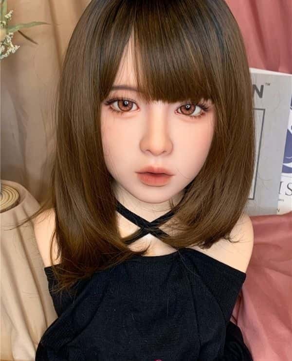Detailed review of RealGirl head only R3 head B factory made TPE love doll sex doll M16 bolt adopted Artisan makeup selection available
