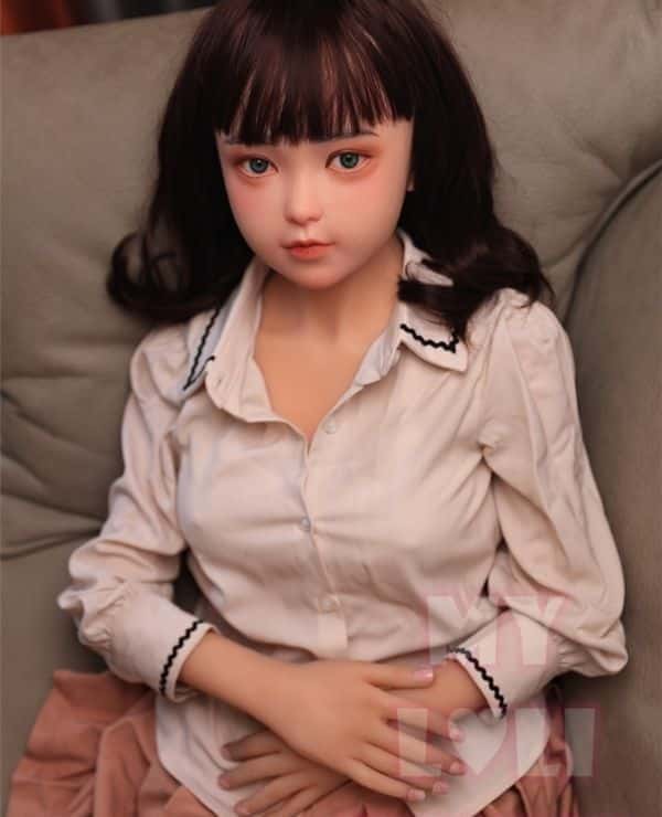MyLoliWaifu 138cm Kisa Silicone Head + TPE Body Love Doll B Cup - A cost-effective sex doll with a choice of head materials and makeup
