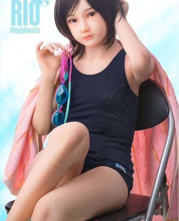 MyLoliWaifu 145cm Rio TPE Love Doll A Cup Head Material Selection Makeup Selection Sex Doll Low Price Review