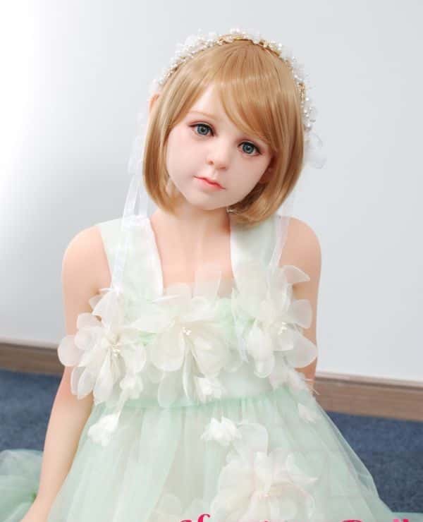 MyLoliWaifu 126cm Alice Silicone Head + TPE Body Love Doll AA Cup - A cost-effective sex doll with a choice of head materials and makeup