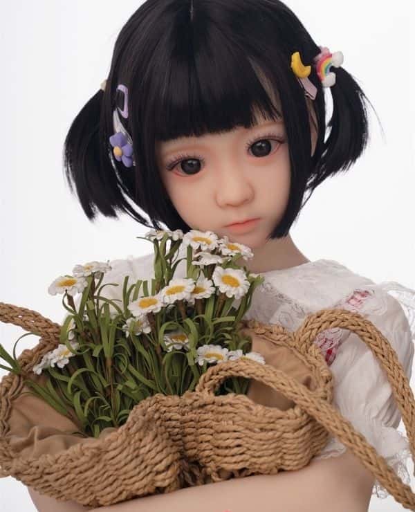 AXB Doll 108cm #10 Head TPE Flat Bust Love Doll with Realistic Makeup Body Sex Doll Real Doll Low Price and High Quality