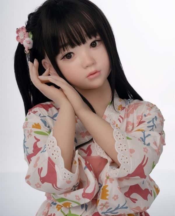 Detailed review of AXB Doll 120cm GB05R Head Silicone Head + TPE Body: Flat Bust M16 Bolt Specification, High Quality Love Doll with Realistic Makeup Body