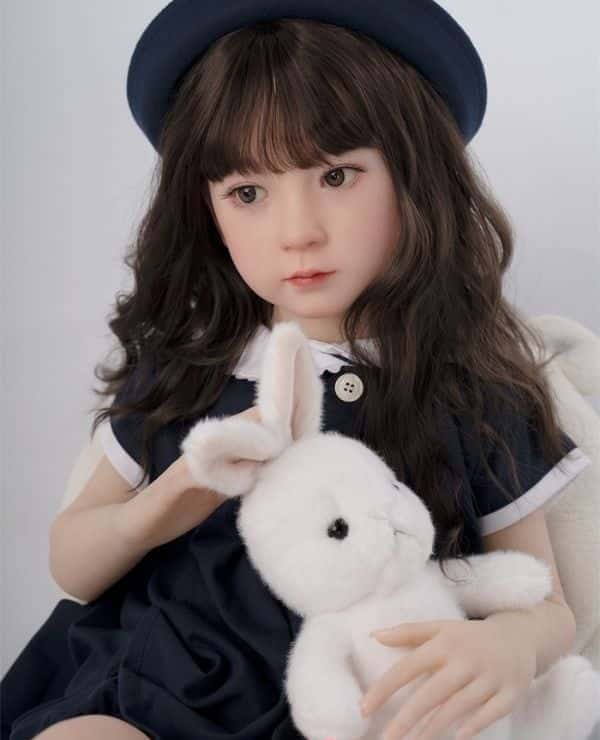 Detailed review of AXB Doll 110cm GB06 Head Silicone Head + TPE Body: Flat Bust M16 Bolt Specification, High Quality Love Doll with Realistic Makeup Body