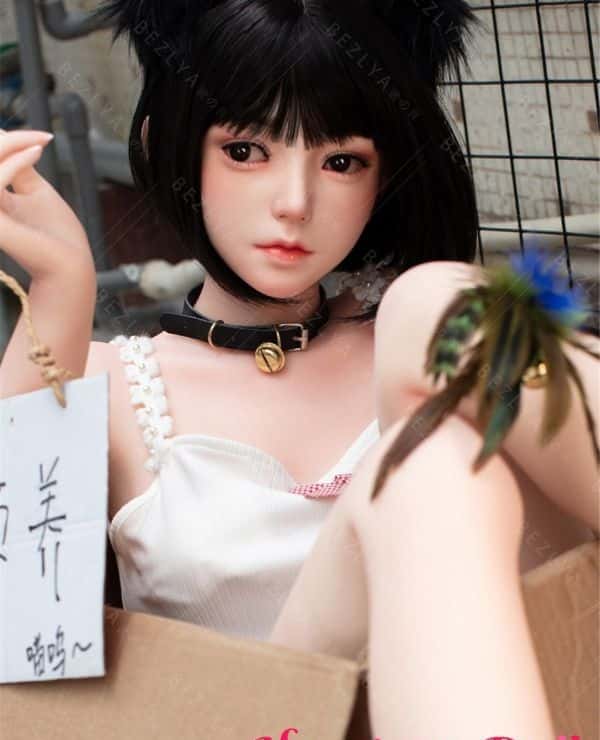 Bezlya 149cm K head Silicone head + TPE body Love doll Sex doll Real doll Normal chest C cup M16 bolt Customizable Low price