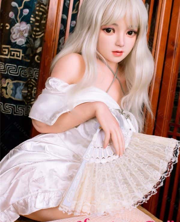 Bezlya 149cm L1 Head Silicone Head + TPE Body Love Doll Real Doll Sex Doll Normal Breast C Cup M16 Bolt Customizable Low Price