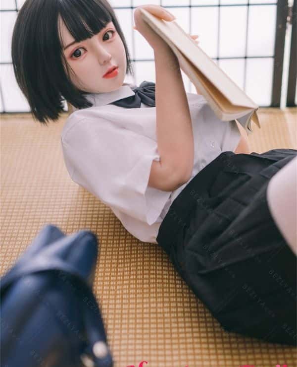 Bezlya 149cm L1 Head Silicone Head + TPE Body Love Doll Sex Doll Real Doll Normal Breast C Cup M16 Bolt Customizable Low Price