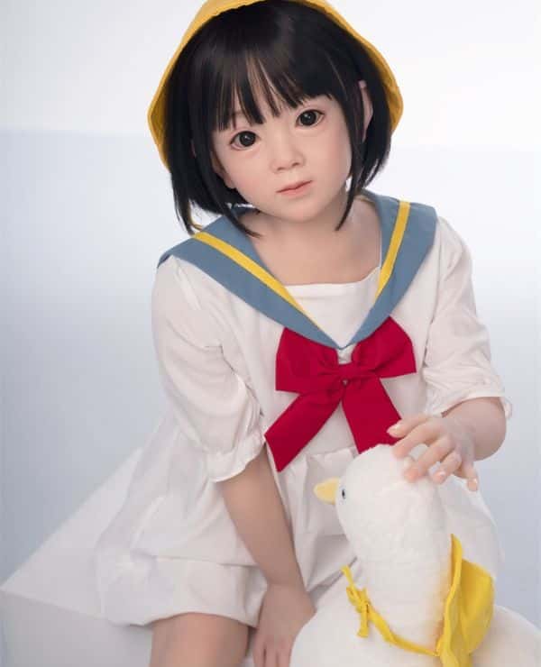 AXB Doll 120cm GB59 Head Silicone Head + TPE Body Love Doll Sex Doll Real Doll Flat Bust M16 Bolt The body in the posted image comes with realistic makeup and is excellent value for money