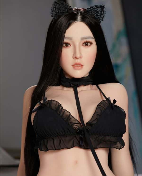 BBDoll 160cm #C33 Head Katherine Full Silicone Love Doll F Cup Super Realistic Makeup & Free Eyebrow Hair Planting at an Amazingly Low Price
