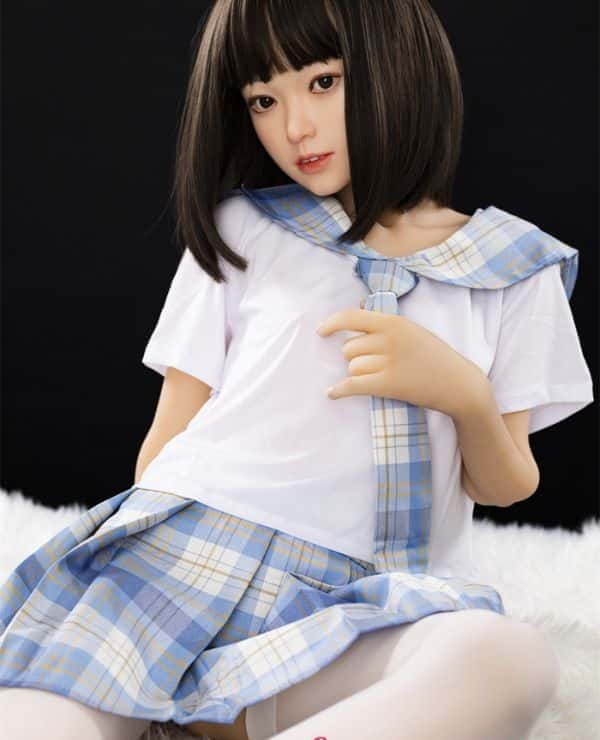 MyLoliWaifu 138cm Mia TPE Love Doll AA Cup Head Material Selection Makeup Selection Real Doll Sex Doll Low Price Review