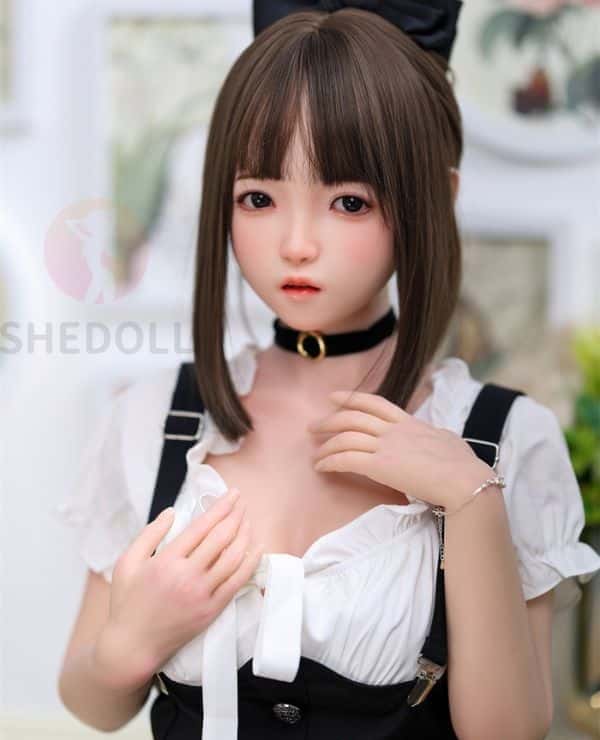SHEDOLL 148cm Luoxiaoyi Head D Cup Cute Love Doll with Choice of Body Material, Sex Doll, Reasonable Price