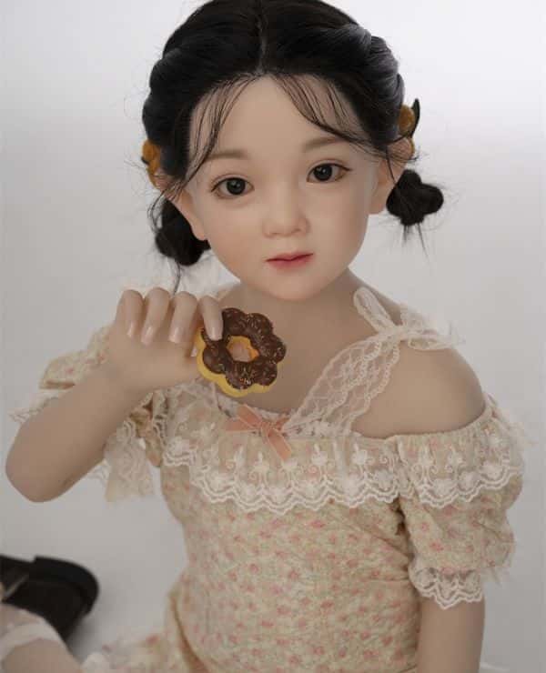 AXBDOLL 110cm GB16 Head Silicone Head + TPE Love Doll Sex Doll Real Doll Flat Bust The body in the posted image comes with real makeup Low price and high quality