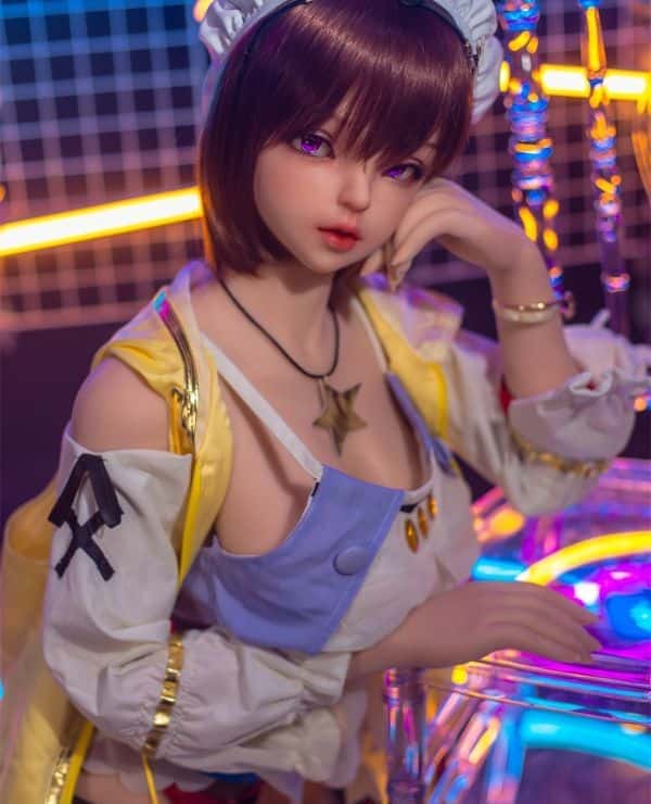 Detailed review of SanhuiDoll 145cm #10 Head G Cup Full Silicone Love Doll: What's the appeal of the anime head and mouth opening and closing function?
