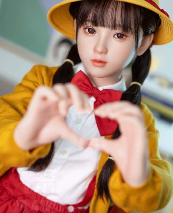 MyLoliWaifu 127cm Momo Head Full Silicone A Cup Makeup Selection Cute Love Doll Dutch Wife Real Doll Low Price