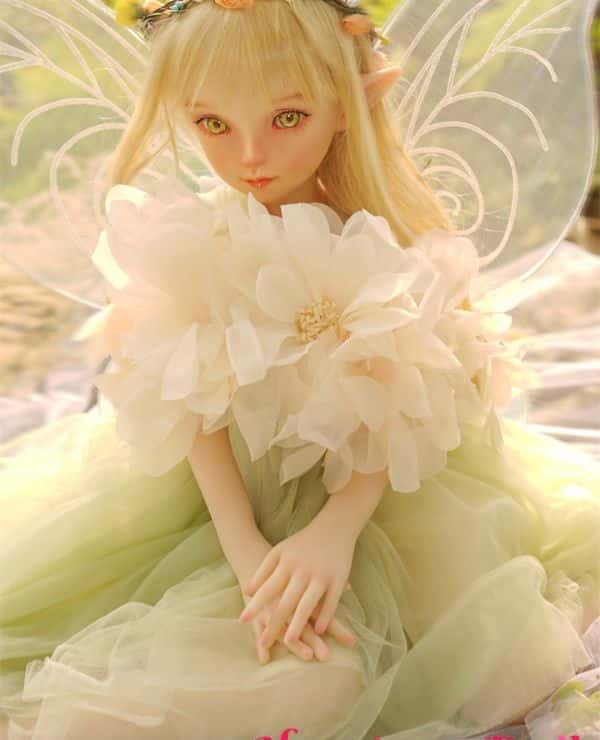 INHERIT 80cm ELf Head Full Silicone Anime Love Doll Sex Doll E Cup Cheap Ready to Ship Domestically Free Shipping