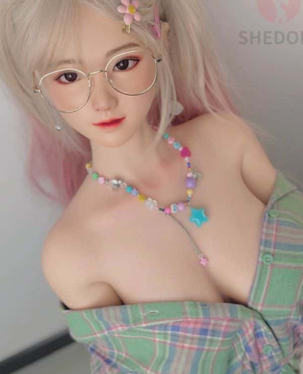 SHEDOLL 148cm Sunny Head D Cup Silicone Head Body Material Selection Cute Love Doll Low Price Model of Sex Doll