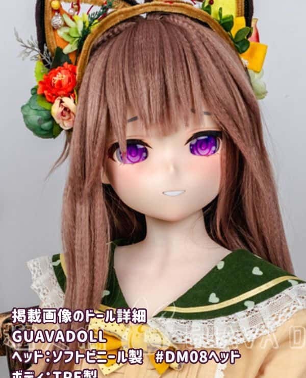 GUAVADOLL 145cm DM08 Head Soft Vinyl Head + TPE Body B Cup Anime Doll Love Doll Sex Doll Low Price Model