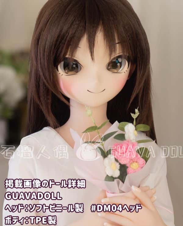 GUAVADOLL 150cm DM04 Head Soft Vinyl Head + TPE Body Small Bust Anime Doll Love Doll Sex Doll Low Price Model
