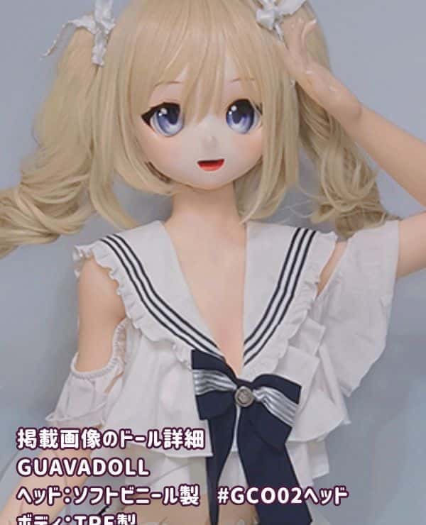 GUAVADOLL 150cm GCO02 Head Soft Vinyl Head + TPE Body D Cup Anime Doll Love Doll Sex Doll Available at an Amazingly Low Price