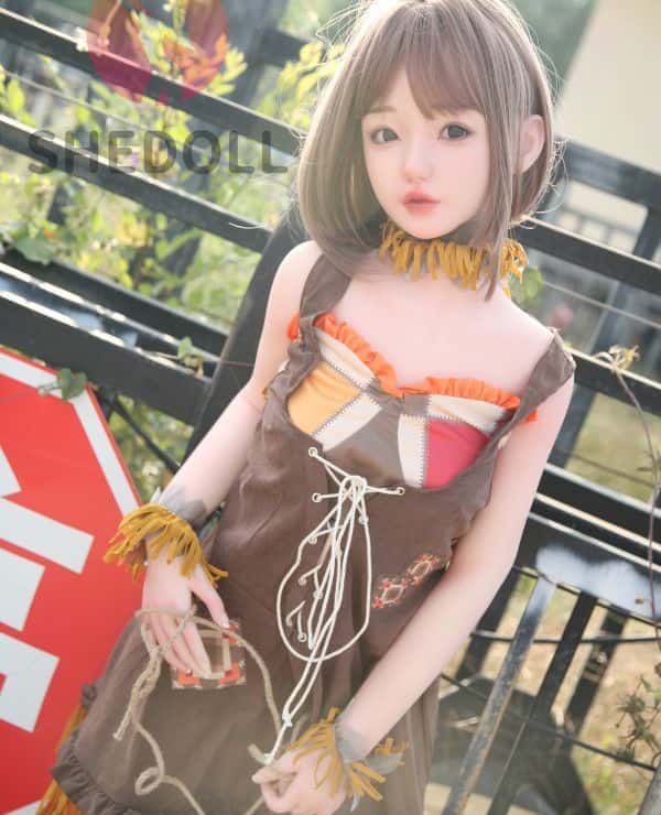 SHEDOLL 140cm Yuanyuan Head A Cup Body Material Choice Cute Love Doll Sex Doll Low Price