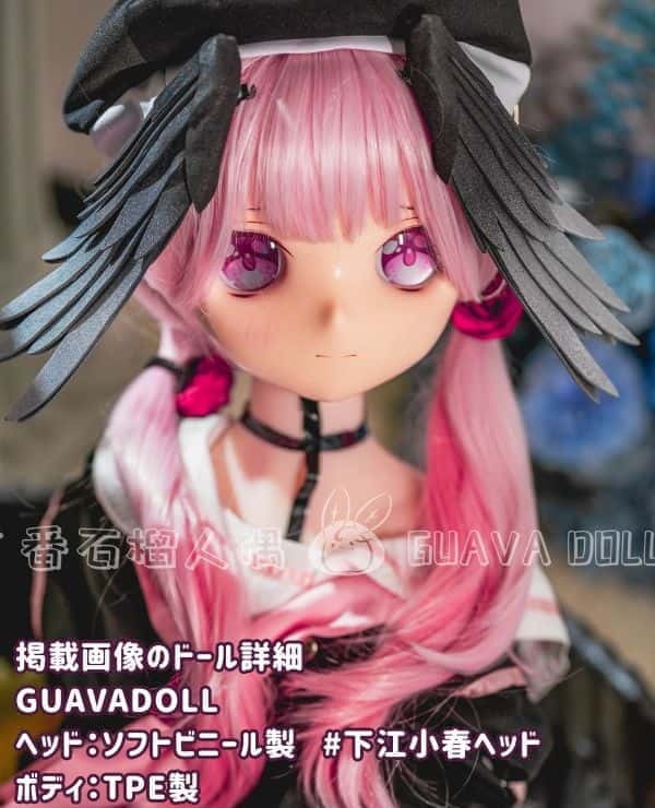 GUAVADOLL 136cm Shimoe Head Soft Vinyl Head + TPE Body Flat Bust Love Doll Sex Doll Anime Doll Low Price Model