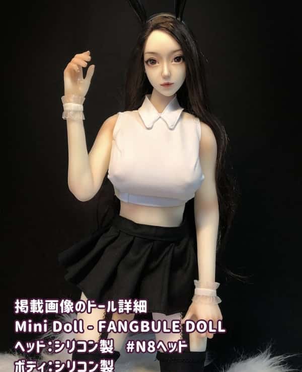 MiniDoll 72cm N8 Head Model: A lightweight 3.5kg figure made of high-quality silicone. A low-priced model of a small love doll that can be used for cosplay or sex.