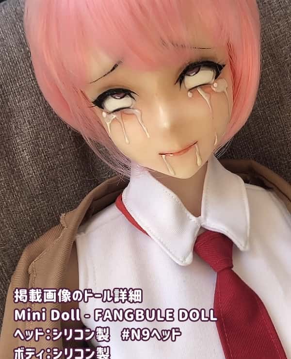 MiniDoll 72cm N9 Head Model: A lightweight 3.5kg figure made of high-quality silicone that can be used for cosplay or sex as a small love doll, a low-priced model of a real doll