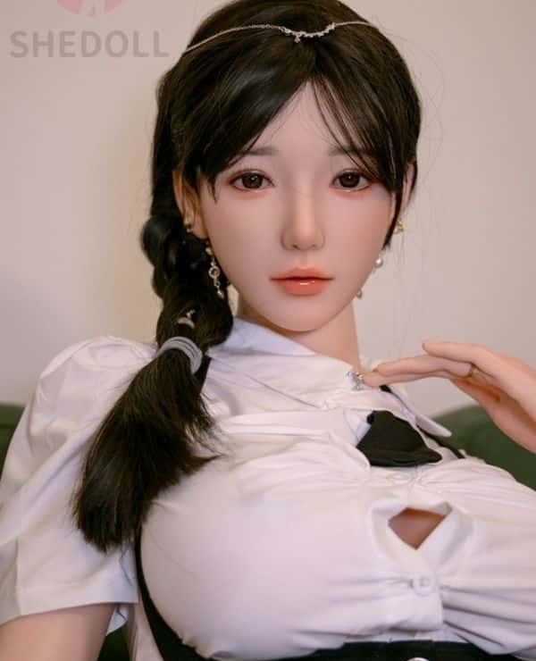 SHEDOLL 165cm Ajime Head E Cup Silicone Head Body Material Selection Love Doll Low Price Model of Sex Doll