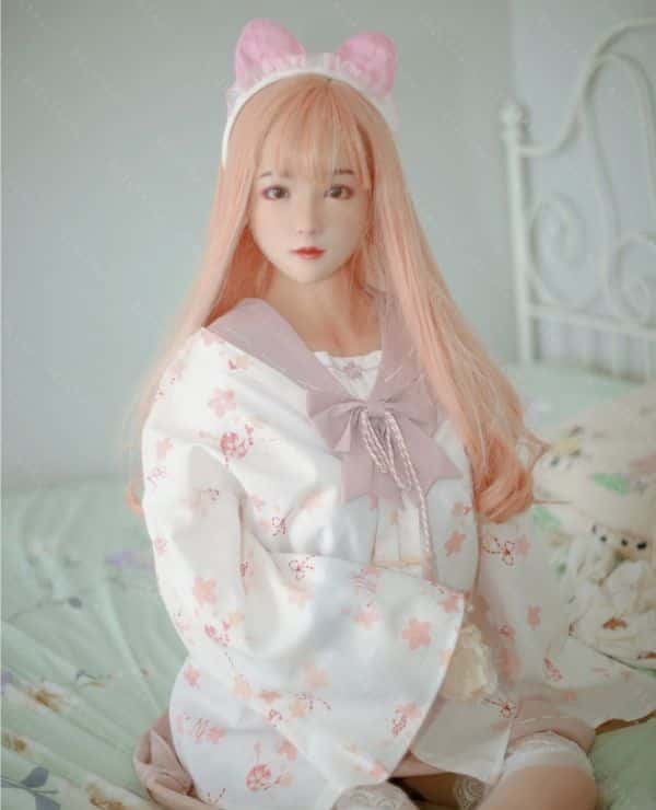 Bezlya 160cm Wind-shine Head Silicone Head + TPE Body Love Doll Sex Doll Real Doll Normal Breast B Cup M16 Bolt Customizable Low Price