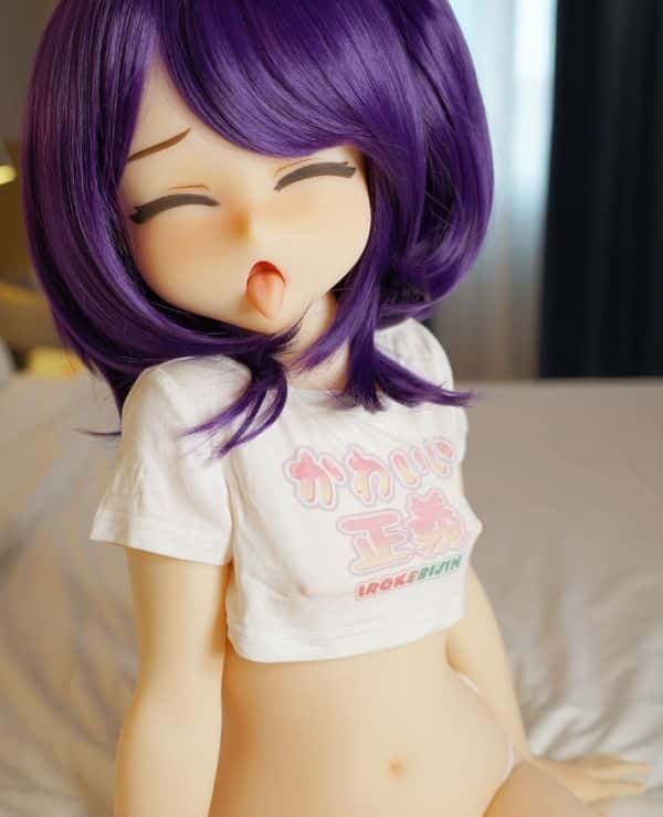 Sexy beauty 110cm Yui-A head TPE love doll Flat bust Chubby body type S-TPE Customizable Oral compatible Sex doll Anime style doll Reasonable price